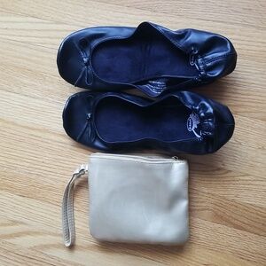 Dr. Scholl's ballerina fast flats size 7-8